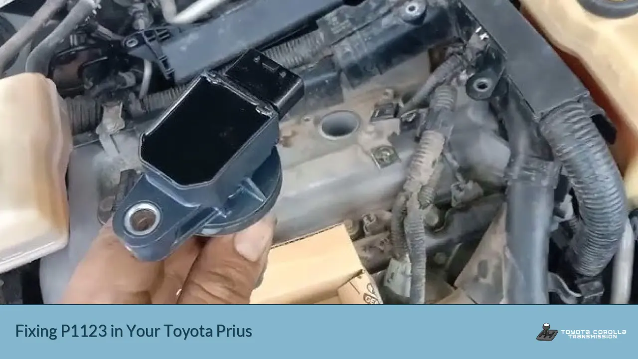 Fixing P1123 in Your Toyota Prius