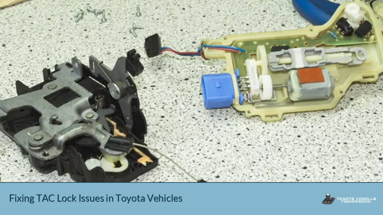 Fixing TAC Lock Issues in Toyota Vehicles