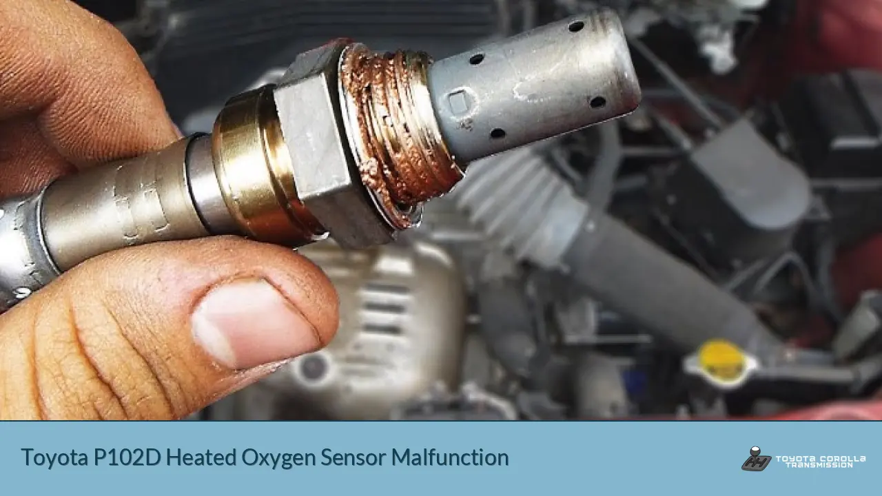 Toyota P102D Heated Oxygen Sensor Malfunction