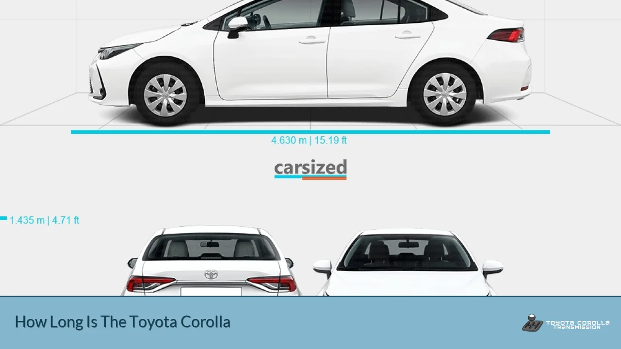 How Long Is The Toyota Corolla