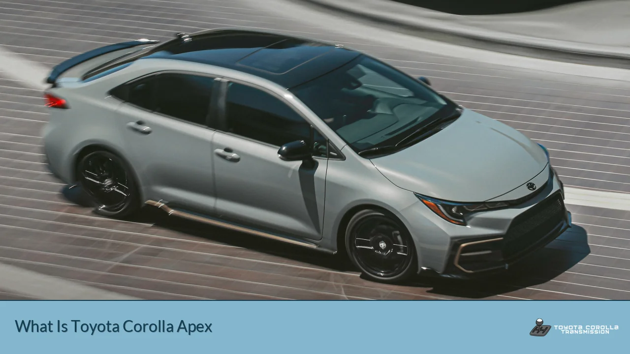 What Is Toyota Corolla Apex