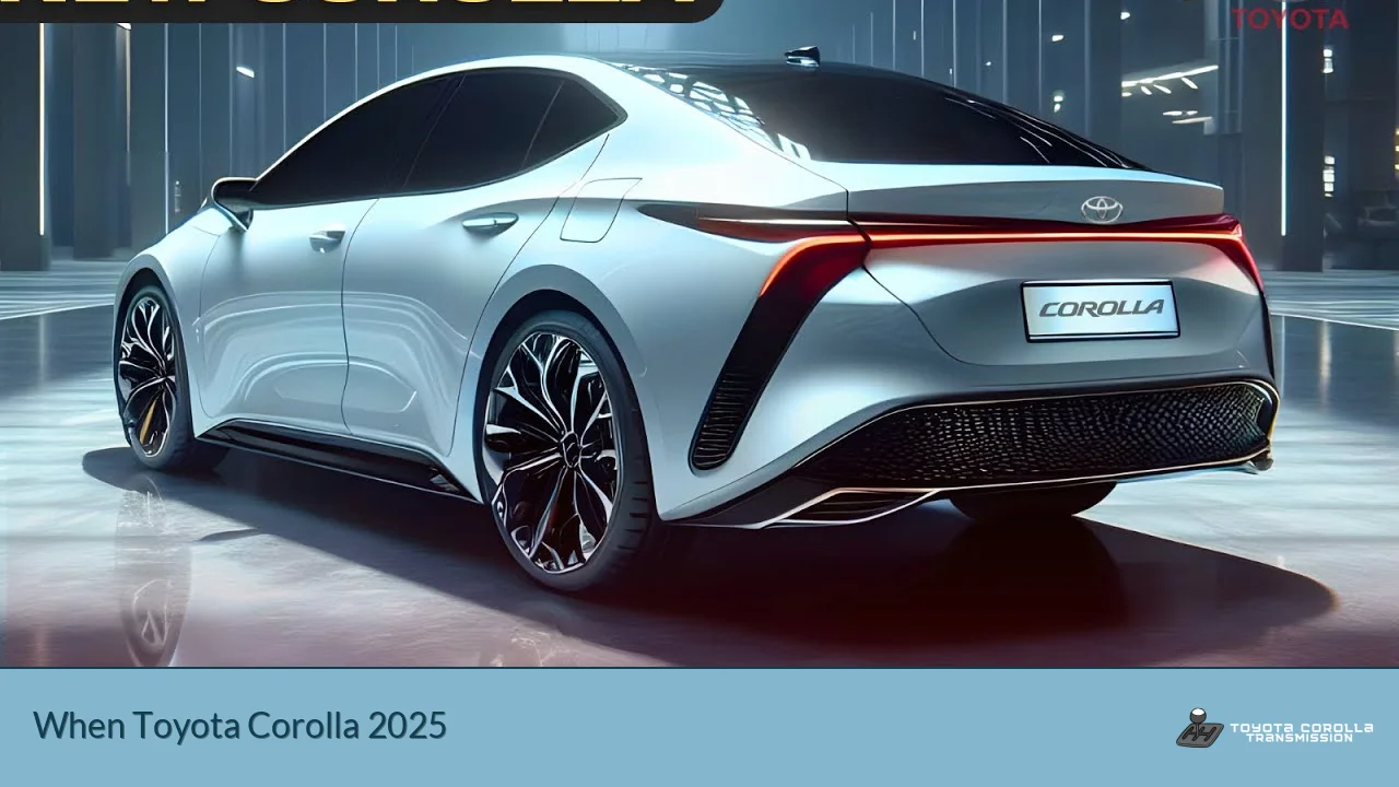 When Toyota Corolla 2025