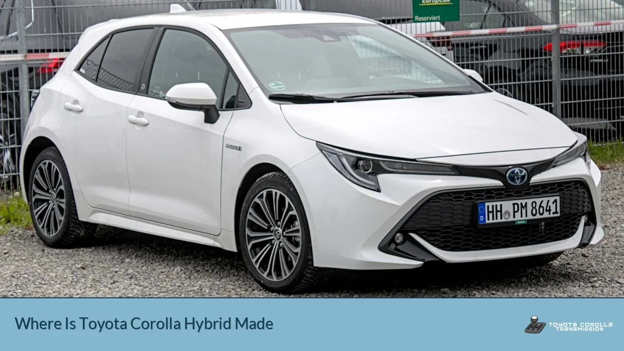 Where Is Toyota Corolla Hybrid Made