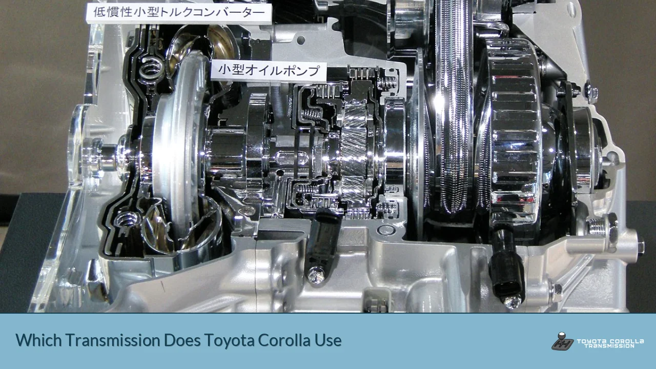 Which Transmission Does Toyota Corolla Use